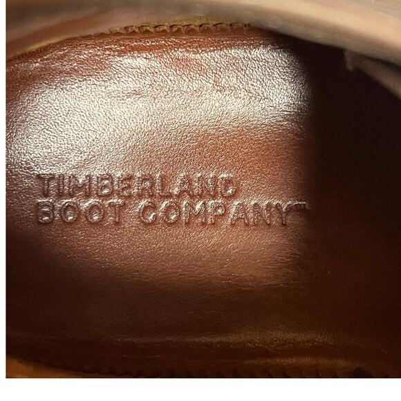 Timberland Wodehouse Chukka Boots Mens 11 Tan Premium Leather Classic Timeless - Picture 15 of 16